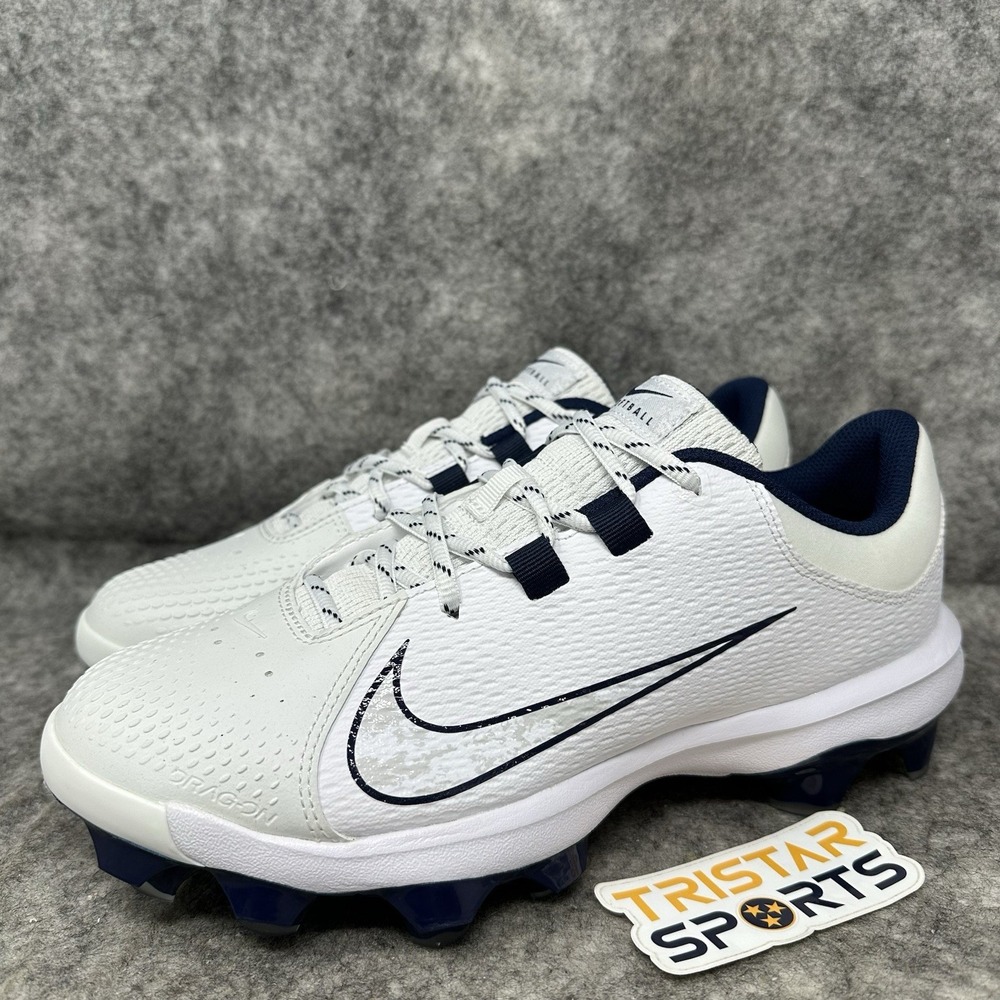 Nike Hyperdiamond 4 Pro MCS Softball Cleats Womens Sz 10 Navy White FZ0921-103